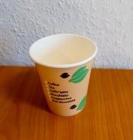 Becher to go, 0,2 Liter, Ø 80 mm Beutel